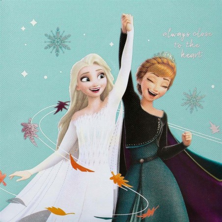 DISNEY | Sac de voyage enfant La Reine des Neiges "Always close to the heart" turquoise DISNEY | Sac de voyage enfant La Reine des Neiges "Always close to the heart" turquoise