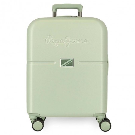 Pepe Jeans London | Valise cabine 55cm "Accent" vert vintage | Bagage trolley cadenas intégré Pepe Jeans London | Valise cabine 55cm "Accent" vert vintage | Bagage trolley cadenas intégré