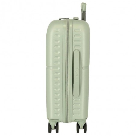 Pepe Jeans London | Valise cabine 55cm "Accent" vert vintage | Bagage trolley cadenas intégré Pepe Jeans London | Valise cabine 55cm "Accent" vert vintage | Bagage trolley cadenas intégré