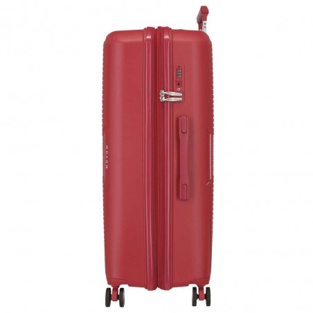 MOVOM | Valise soute 78 cm extensible "Inari" rouge | Bagage grande taille solide sécurisé pas cher MOVOM | Valise soute 78 cm extensible "Inari" rouge | Bagage grande taille solide sécurisé pas cher