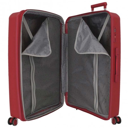 MOVOM | Valise soute 68cm extensible "Inari" rouge | Bagage taille moyenne 1 à 2 semaines pas cher MOVOM | Valise soute 68cm extensible "Inari" rouge | Bagage taille moyenne 1 à 2 semaines pas cher