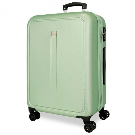 ROLL ROAD | Valise extensible 78cm "Camboya" vert amande | Bagage grande taille pas cher ROLL ROAD | Valise extensible 78cm "Camboya" vert amande | Bagage grande taille pas cher