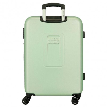 ROLL ROAD | Valise extensible 78cm "Camboya" vert amande | Bagage grande taille pas cher ROLL ROAD | Valise extensible 78cm "Camboya" vert amande | Bagage grande taille pas cher