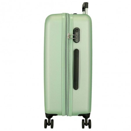 ROLL ROAD | Valise extensible 78cm "Camboya" vert amande | Bagage grande taille pas cher ROLL ROAD | Valise extensible 78cm "Camboya" vert amande | Bagage grande taille pas cher