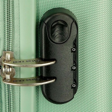 ROLL ROAD | Valise extensible 78cm "Camboya" vert amande | Bagage grande taille pas cher ROLL ROAD | Valise extensible 78cm "Camboya" vert amande | Bagage grande taille pas cher