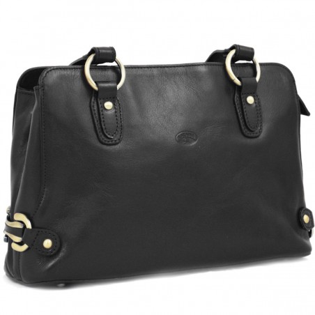 Sac à main Cuir Femme KATANA - Noir Sac à main Cuir Femme KATANA - Noir