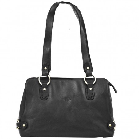 Sac à main Cuir Femme KATANA - Noir