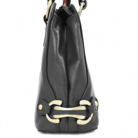 Sac à main Cuir Femme KATANA - Noir