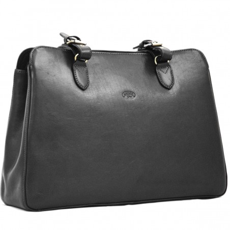 Sac à main Cuir Femme KATANA - Noir