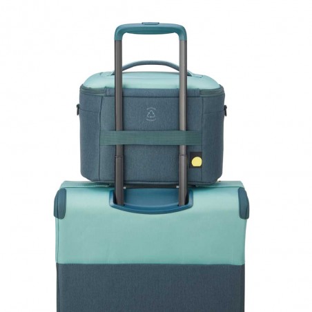 DELSEY Paris | Vanity case "Brochant 2.0" vert | Beauty case tissu haute qualité DELSEY Paris | Vanity case "Brochant 2.0" vert | Beauty case tissu haute qualité