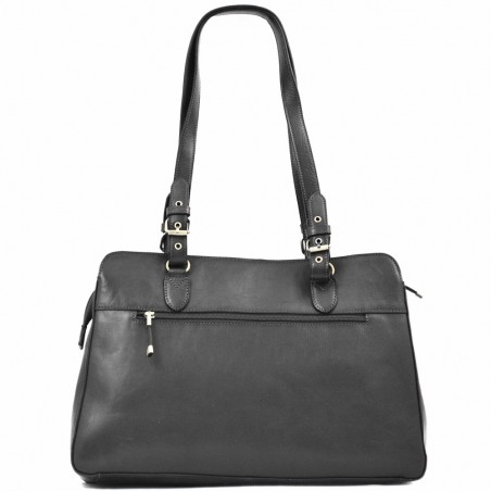 Sac à main Cuir Femme KATANA - Noir