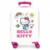 Valise enfant Hello Kitty "You are cute" blanc | Petit bagage fille 50cm vol low cost pas cher Valise enfant Hello Kitty "You are cute" blanc | Petit bagage fille 50cm vol low cost pas cher