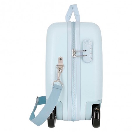 ENSO | Valise trotteur enfant "Daisy" ciel | Bagage fille original à chevaucher pas cher ENSO | Valise trotteur enfant "Daisy" ciel | Bagage fille original à chevaucher pas cher
