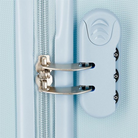 ENSO | Valise trotteur enfant "Daisy" ciel | Bagage fille original à chevaucher pas cher ENSO | Valise trotteur enfant "Daisy" ciel | Bagage fille original à chevaucher pas cher
