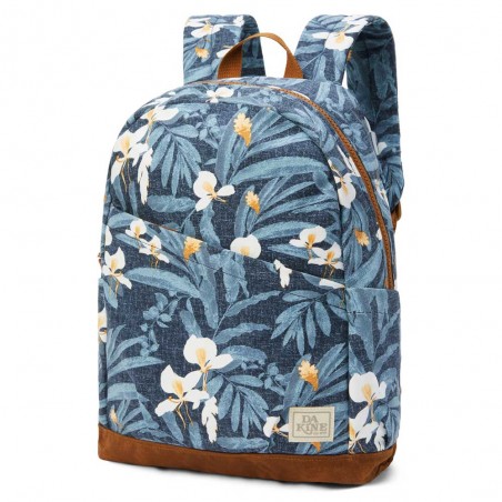 Dakine | Sac à dos "Wednesday" 21L imprimé bleu okika | Sac femme toile coton canvas scolaire et loisirs Dakine | Sac à dos "Wednesday" 21L imprimé bleu okika | Sac femme toile coton canvas scolaire et loisirs