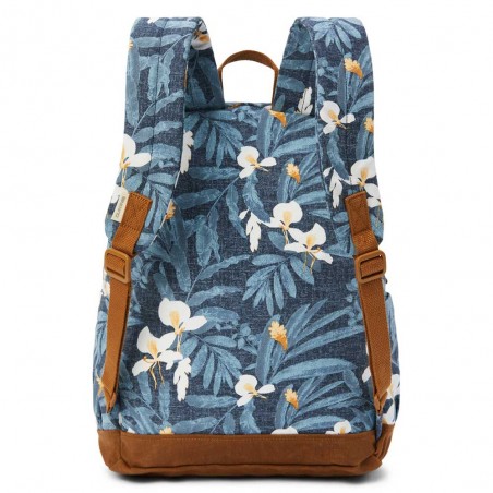 Dakine | Sac à dos "Wednesday" 21L imprimé bleu okika | Sac femme toile coton canvas scolaire et loisirs Dakine | Sac à dos "Wednesday" 21L imprimé bleu okika | Sac femme toile coton canvas scolaire et loisirs
