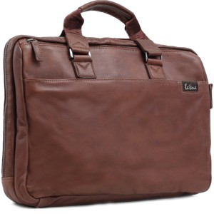 Cartable homme en cuir souple KATANA marron | Sacoche porte-documents professionnel qualité pas cher