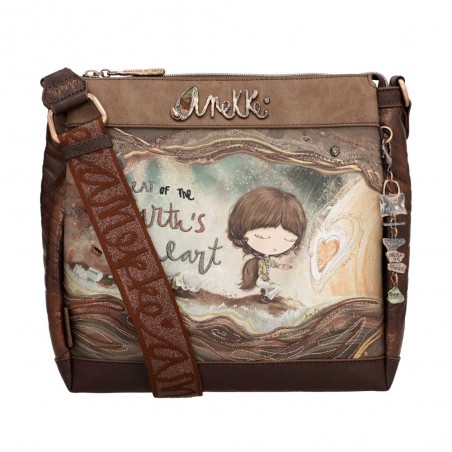 Anekke | Sac bandoulière 3 cpts collection Core | Sac femme porté croisé pas cher Anekke | Sac bandoulière 3 cpts collection Core | Sac femme porté croisé pas cher