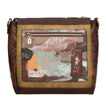 Anekke | Sac bandoulière 3 cpts collection Core | Sac femme porté croisé pas cher Anekke | Sac bandoulière 3 cpts collection Core | Sac femme porté croisé pas cher