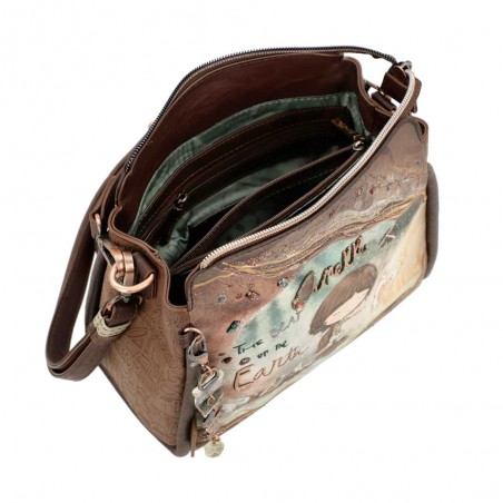 Anekke | Sac 2 anses petit format collection Core | Sac femme porté main avec bandoulière original Anekke | Sac 2 anses petit format collection Core | Sac femme porté main avec bandoulière original