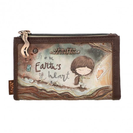 Anekke | Portefeuille compact souple "Core" PM | Petite maroquinerie femme originale pas cher Anekke | Portefeuille compact souple "Core" PM | Petite maroquinerie femme originale pas cher