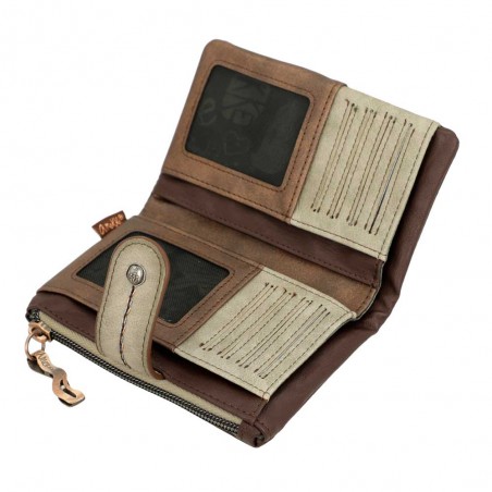Anekke | Portefeuille compact souple "Core" PM | Petite maroquinerie femme originale pas cher Anekke | Portefeuille compact souple "Core" PM | Petite maroquinerie femme originale pas cher