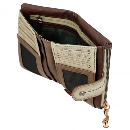 Anekke | Portefeuille compact souple "Core" PM | Petite maroquinerie femme originale pas cher Anekke | Portefeuille compact souple "Core" PM | Petite maroquinerie femme originale pas cher