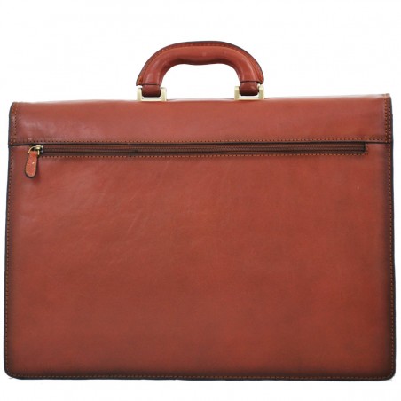 Cartable homme en cuir 4 soufflets KATANA marron | Serviette porte-documents qualité luxe pas cher Cartable homme en cuir 4 soufflets KATANA marron | Serviette porte-documents qualité luxe pas cher