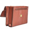 Cartable homme en cuir 4 soufflets KATANA marron | Serviette porte-documents qualité luxe pas cher Cartable homme en cuir 4 soufflets KATANA marron | Serviette porte-documents qualité luxe pas cher