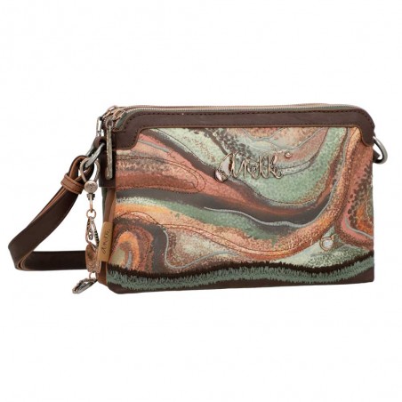 Anekke | Sac bandoulière 2 cpts collection Outer | Sac femme porté croisé design original Anekke | Sac bandoulière 2 cpts collection Outer | Sac femme porté croisé design original