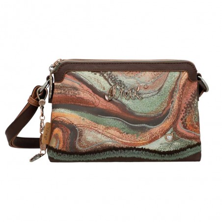 Anekke | Sac bandoulière 2 cpts collection Outer | Sac femme porté croisé design original Anekke | Sac bandoulière 2 cpts collection Outer | Sac femme porté croisé design original