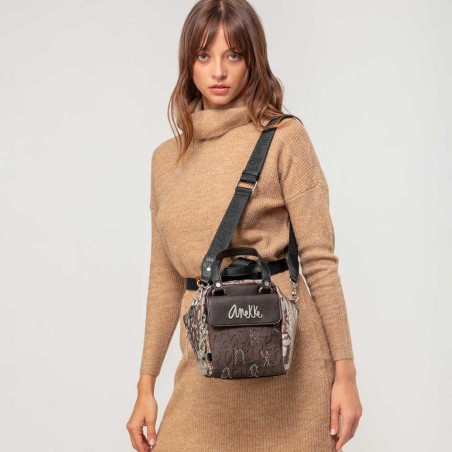 Anekke | Sac à main anses courtes collection Mantle | Sac femme format mini avec bandoulière pas cher Anekke | Sac à main anses courtes collection Mantle | Sac femme format mini avec bandoulière pas cher