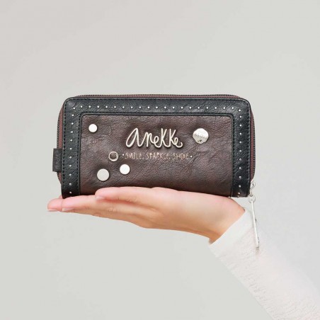 Anekke | Portefeuille tout-en-un femme collection Mantle | Porte-cartes et monnaie original grand format original Anekke | Portefeuille tout-en-un femme collection Mantle | Porte-cartes et monnaie original grand format original