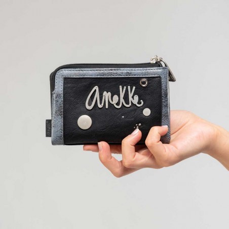 Anekke | Portefeuille compact souple Crust PM | Porte-monnaie et cartes petit format pas cher Anekke | Portefeuille compact souple Crust PM | Porte-monnaie et cartes petit format pas cher