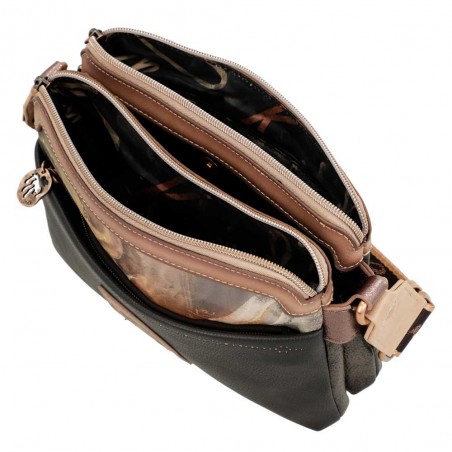 Anekke | Sac bandoulière 2 cpts "Dreamverse" | Sac femme porté croisé petit format pratique style original Anekke | Sac bandoulière 2 cpts "Dreamverse" | Sac femme porté croisé petit format pratique style original