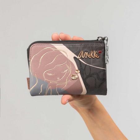 Anekke | Anekke | Portefeuille souple "Heartbeat" S | Porte-cartes et monnaie femme petit format original Anekke | Anekke | Portefeuille souple "Heartbeat" S | Porte-cartes et monnaie femme petit format original