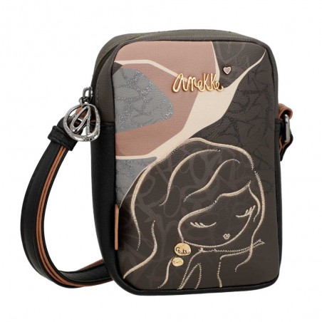 Anekke | Mini sac femme "Heartbeat" | Pochette téléphone avec bandoulière originale pas chère Anekke | Mini sac femme "Heartbeat" | Pochette téléphone avec bandoulière originale pas chère