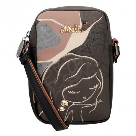 Anekke | Mini sac femme "Heartbeat" | Pochette téléphone avec bandoulière originale pas chère Anekke | Mini sac femme "Heartbeat" | Pochette téléphone avec bandoulière originale pas chère