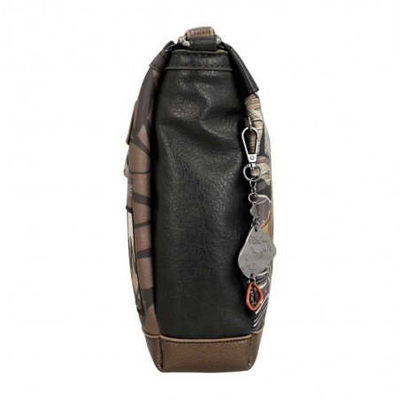Anekke | Sac bandoulière 3 cpts "Imaginary" | Sac femme porté croisé style original matière recyclée Anekke | Sac bandoulière 3 cpts "Imaginary" | Sac femme porté croisé style original matière recyclée
