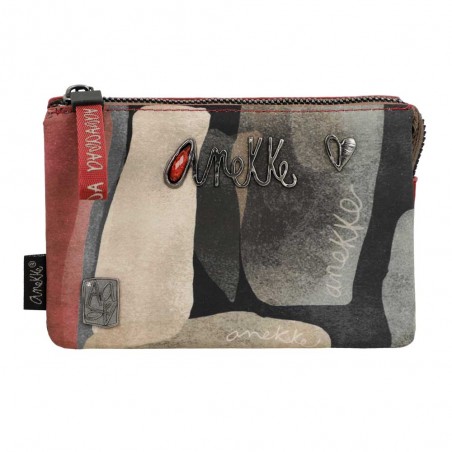 Anekke | Trousse triple multifonctions "Imaginary" | Porte-monnaie femme original pas cher Anekke | Trousse triple multifonctions "Imaginary" | Porte-monnaie femme original pas cher