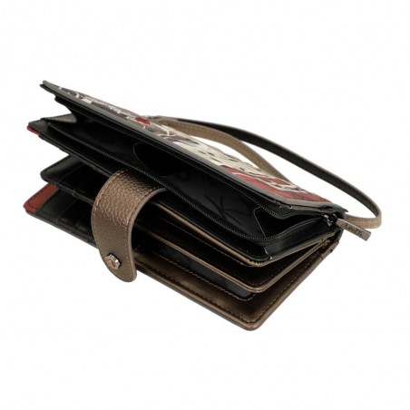 Anekke | Portefeuille tout-en-un femme "Imaginary" | Compagnon porte-cartes et monnaie original Anekke | Portefeuille tout-en-un femme "Imaginary" | Compagnon porte-cartes et monnaie original