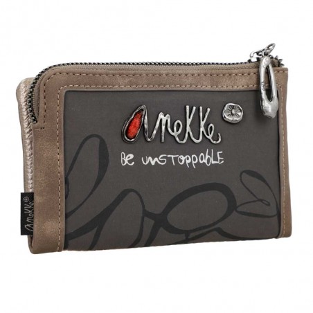 Anekke | Portefeuille compact souple "Imaginary" - S | Petit porte-cartes et monnaie femme style original Anekke | Portefeuille compact souple "Imaginary" - S | Petit porte-cartes et monnaie femme style original