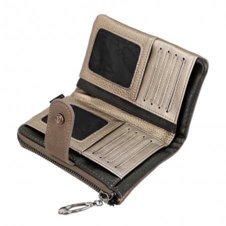 Anekke | Portefeuille compact souple "Imaginary" - S | Petit porte-cartes et monnaie femme style original Anekke | Portefeuille compact souple "Imaginary" - S | Petit porte-cartes et monnaie femme style original