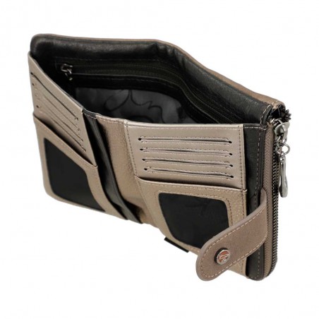 Anekke | Portefeuille compact souple "Imaginary" - S | Petit porte-cartes et monnaie femme style original Anekke | Portefeuille compact souple "Imaginary" - S | Petit porte-cartes et monnaie femme style original