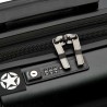 JEEP | Valise cabine S extensible JH002B noir | Bagage Delsey robuste style baroudeur JEEP | Valise cabine S extensible JH002B noir | Bagage Delsey robuste style baroudeur