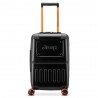 JEEP | Valise cabine S extensible JH002B noir | Bagage Delsey robuste style baroudeur JEEP | Valise cabine S extensible JH002B noir | Bagage Delsey robuste style baroudeur