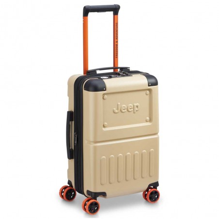 JEEP | Valise cabine S extensible JH002B sable chaud | Bagage petit format style baroudeur JEEP | Valise cabine S extensible JH002B sable chaud | Bagage petit format style baroudeur