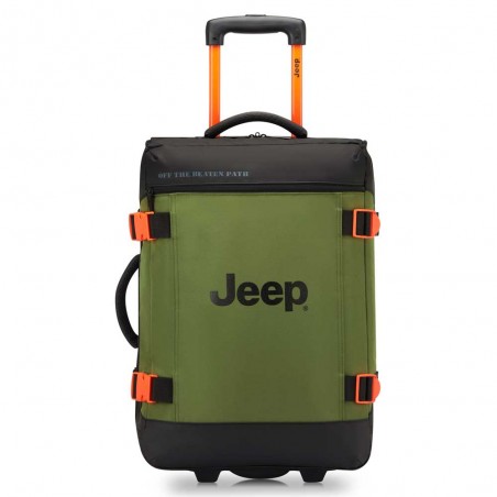JEEP | Sac de voyage trolley S JS007C vert plantation | Valise cabine style baroudeur JEEP | Sac de voyage trolley S JS007C vert plantation | Valise cabine style baroudeur