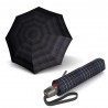 Parapluie pliant KNIRPS "T200 Medium Duomatic" check black | Parapluie de poche tartan classique garantie 5 ans Parapluie pliant KNIRPS "T200 Medium Duomatic" check black | Parapluie de poche tartan classique garantie 5 ans