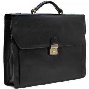 Cartable 1 soufflet en cuir...